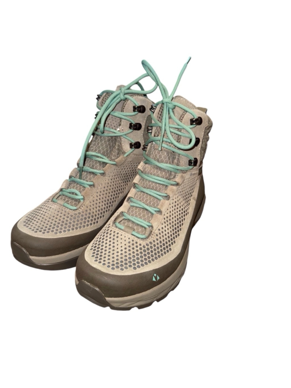 Women's Vasque goretex Hiking Boots Size 8.5 Gray Green
